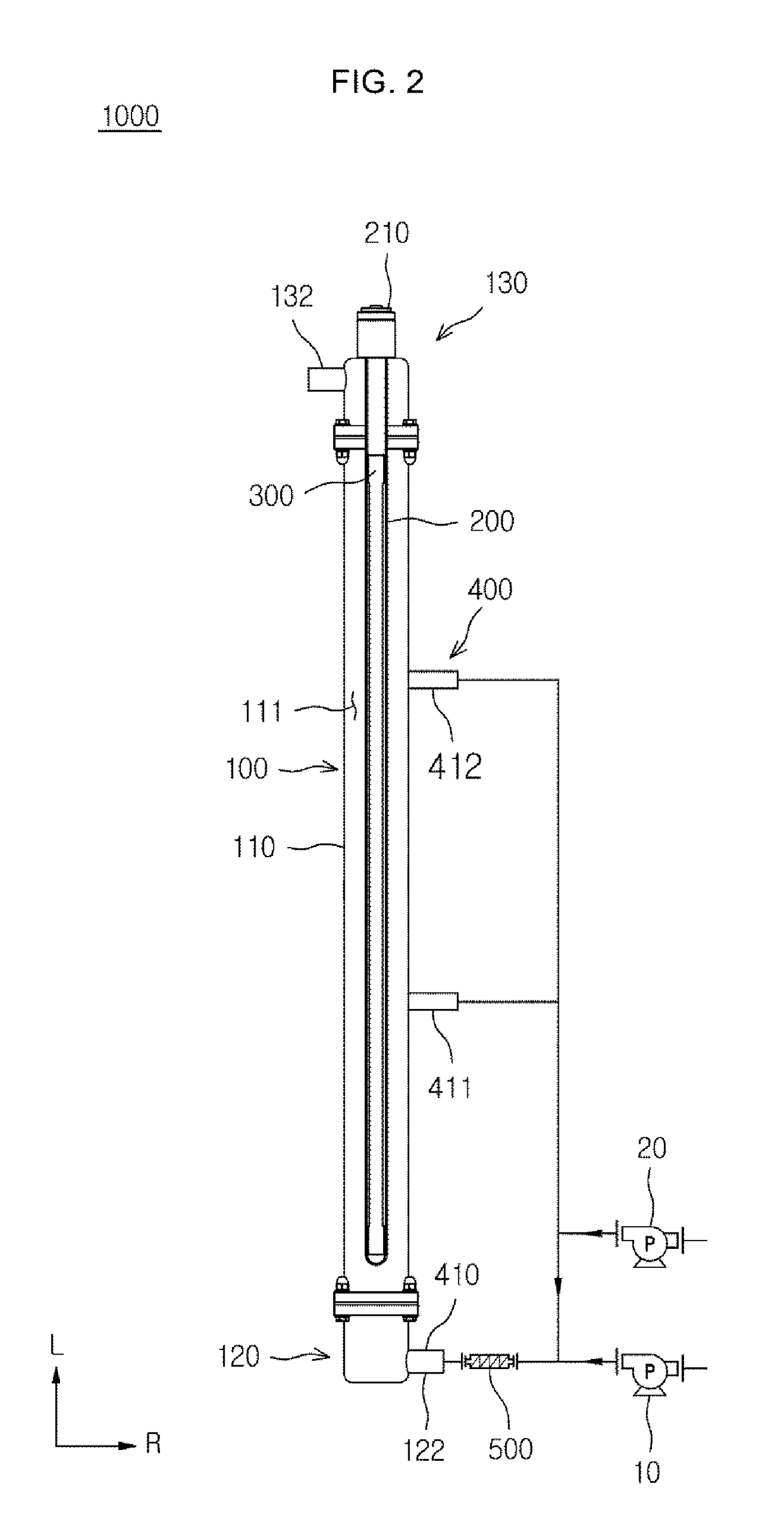 Apparatus for photo oxidation reaction