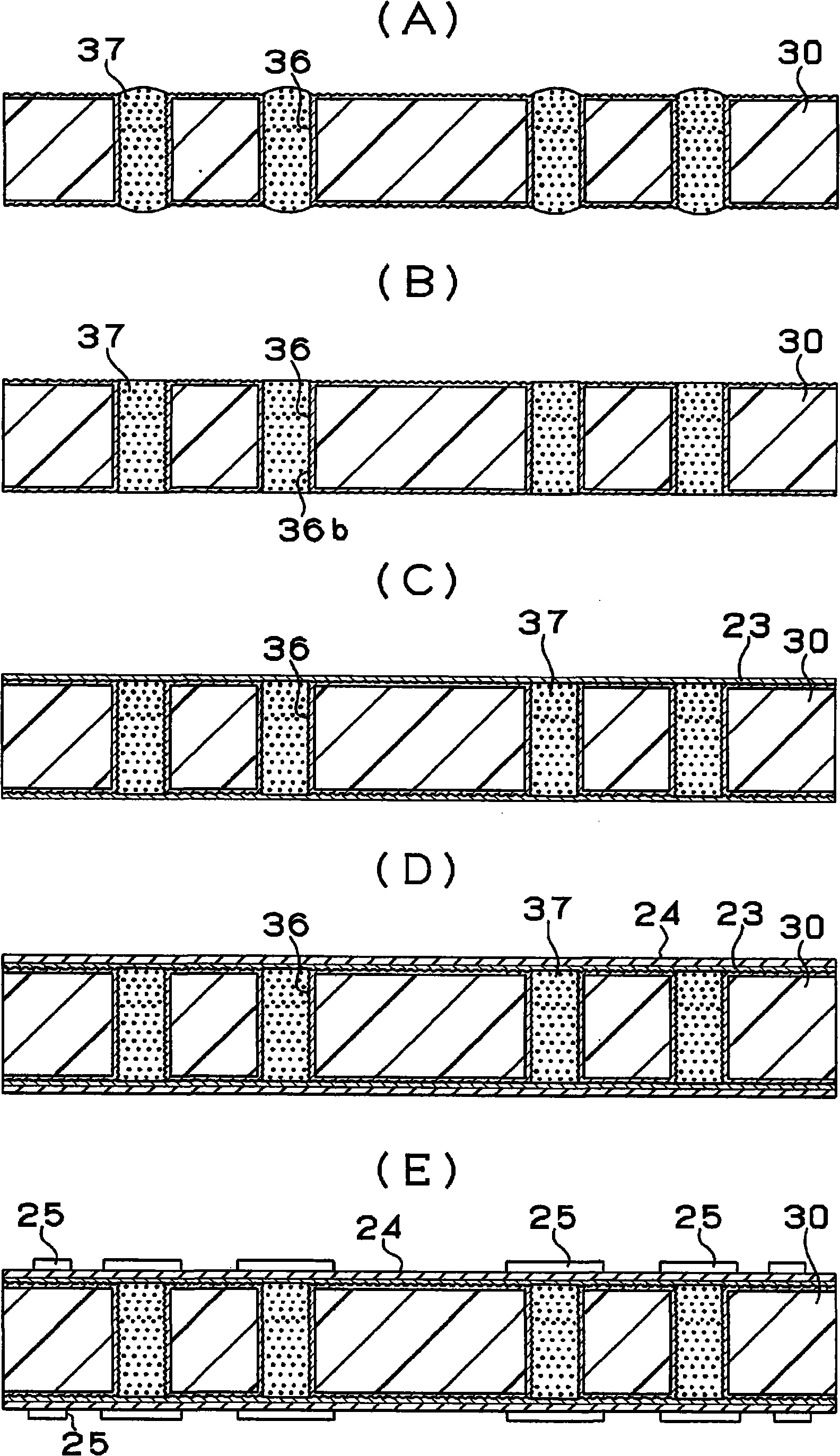 Printed-circuit board, and method for manufacturing the same