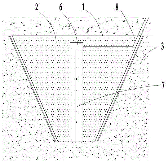 a vibration isolation ditch