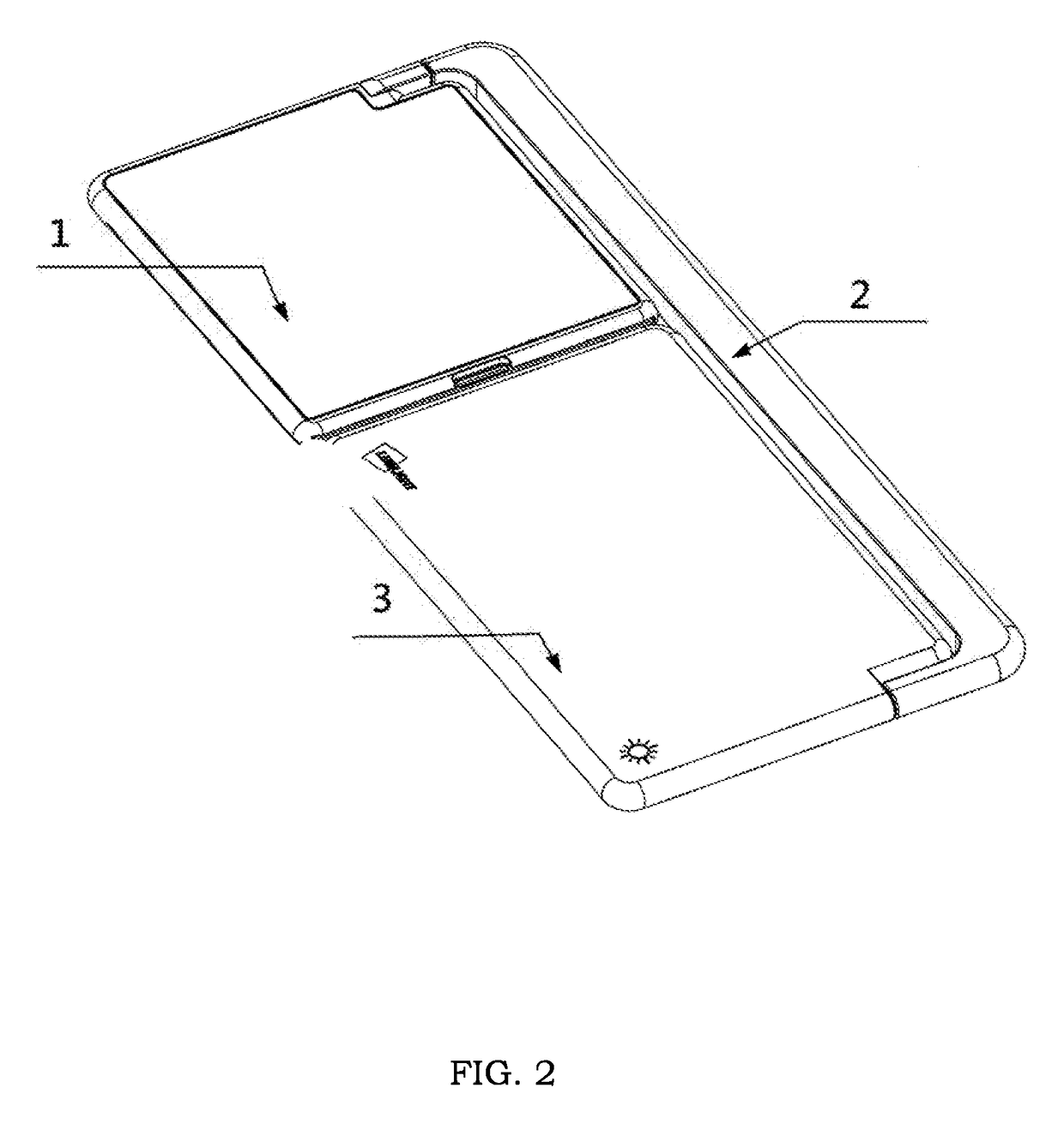 Slim OLED lamp