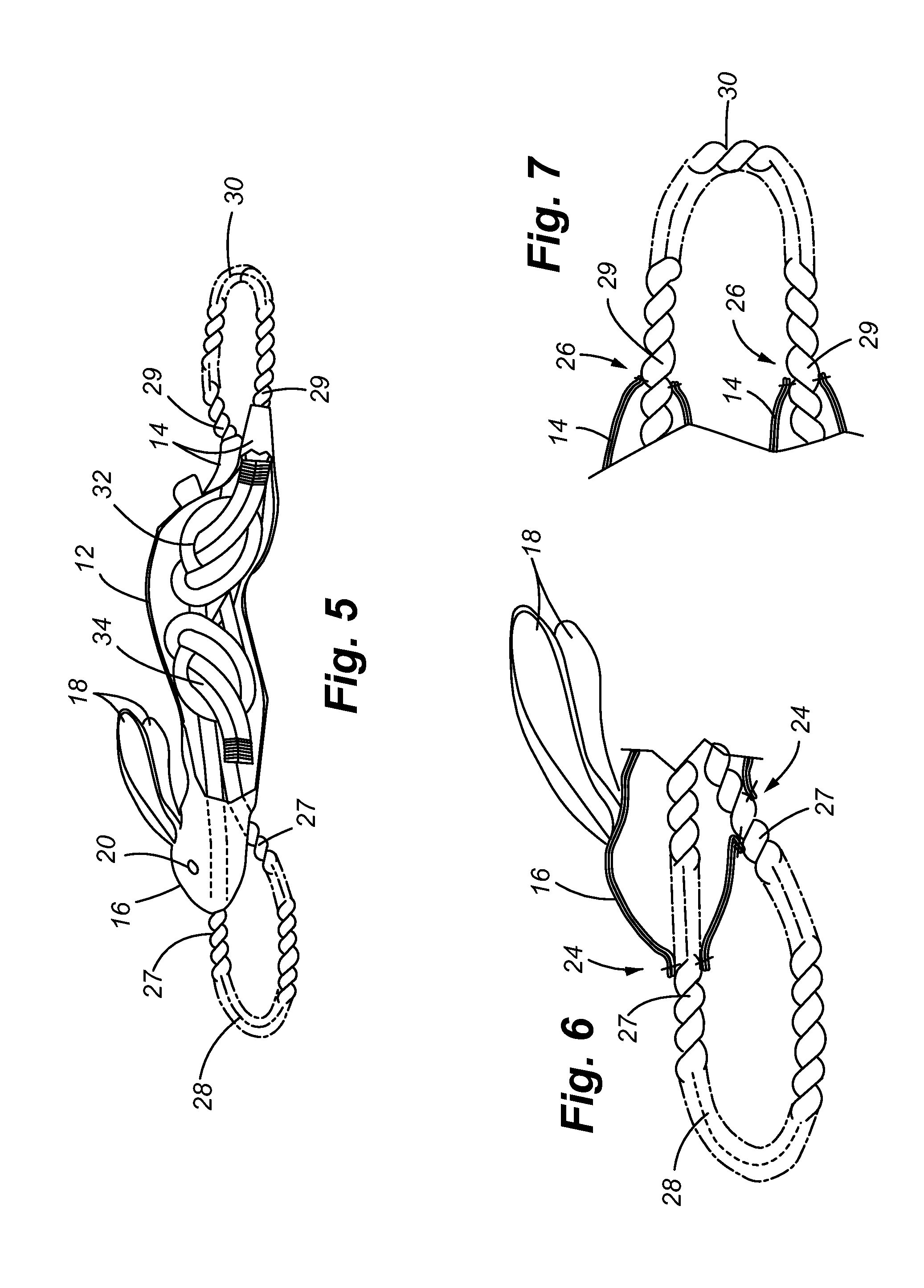 Pet toy with flexible body and rope support configurations