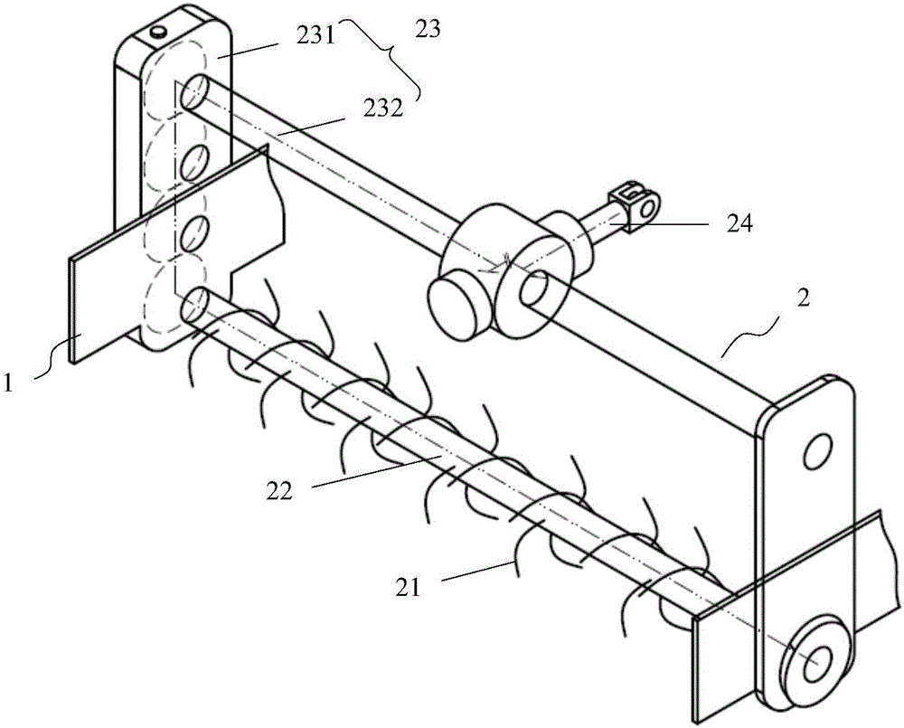 Efficient deep ploughing machine tool with controllable ploughing depth