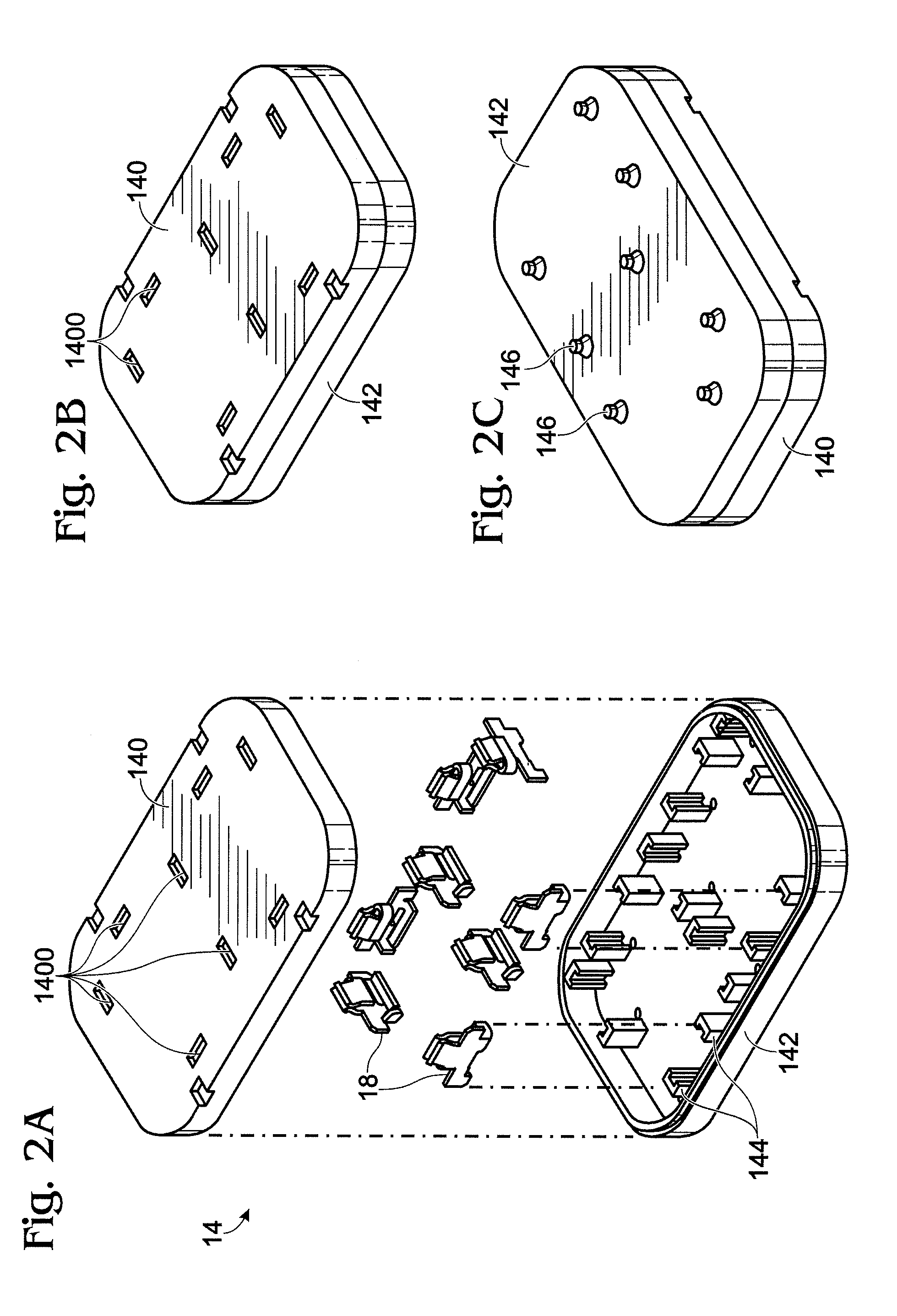 Wall box receptacle with modular plug-in device