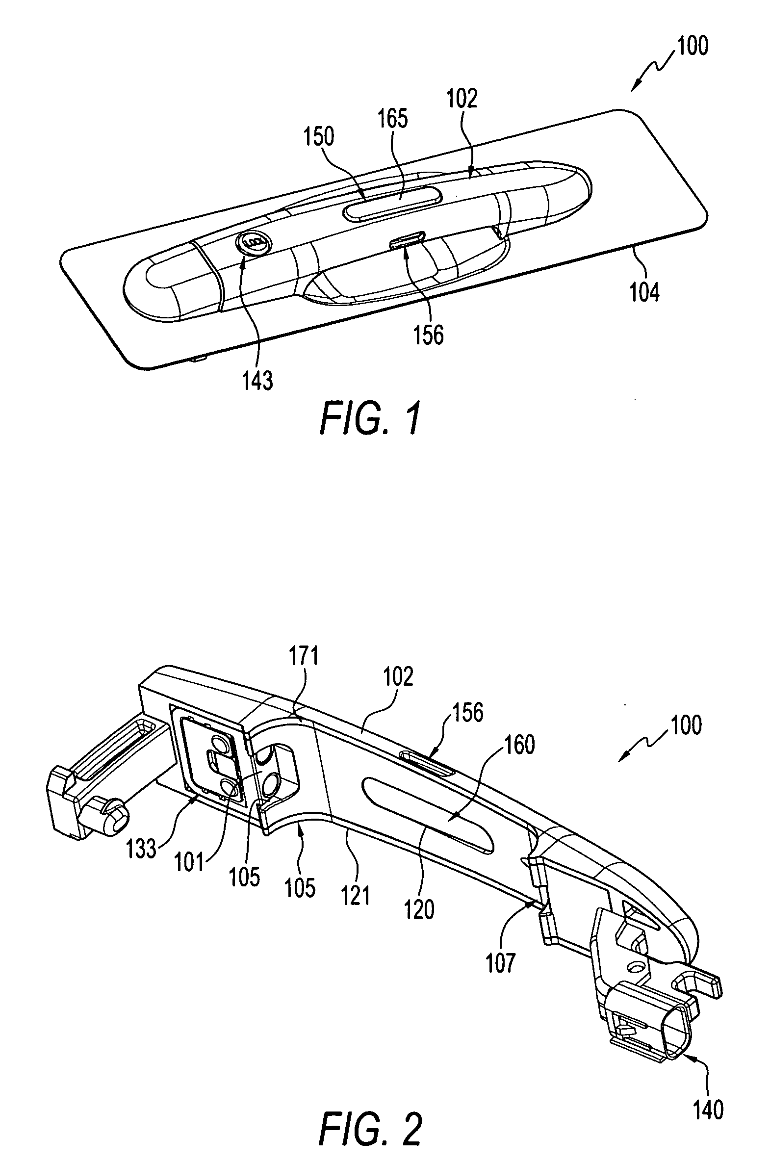 Passive entry sensor system