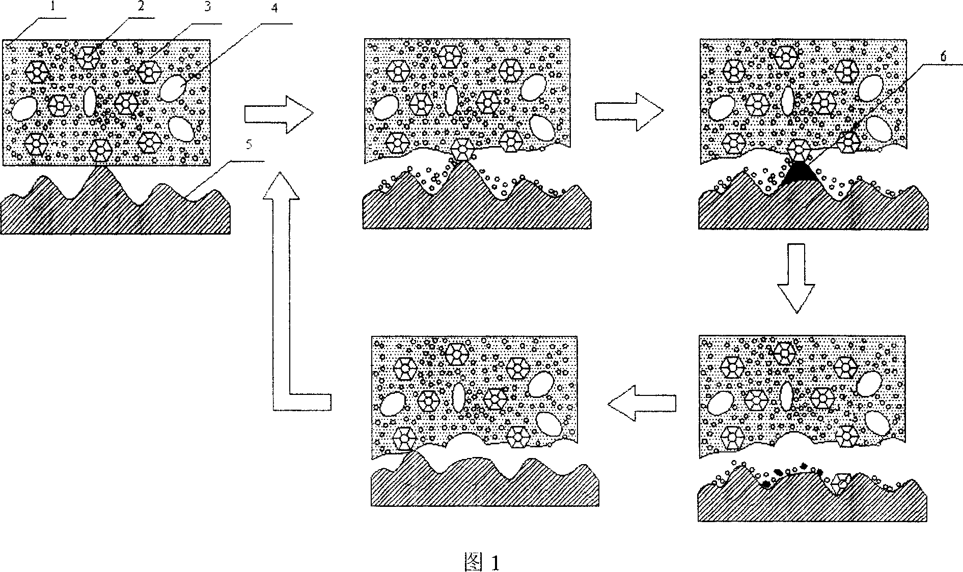 Scatheless grinding method for rigid, fragile crystal wafer