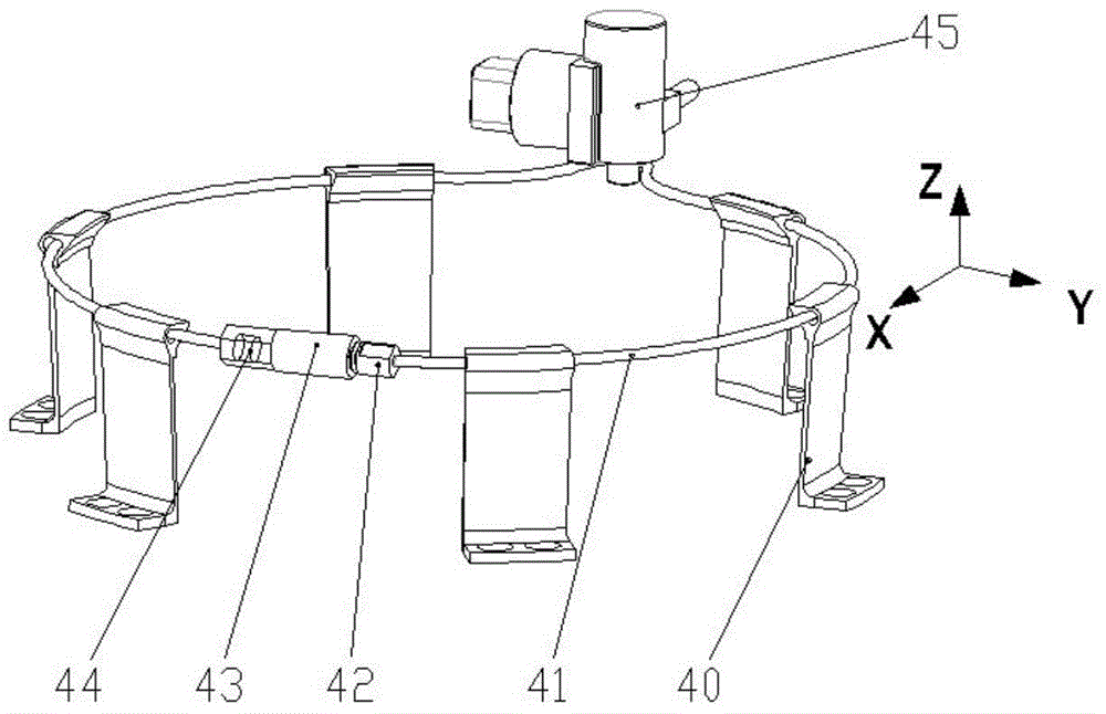 Five-degree-of-freedom gyro case structure