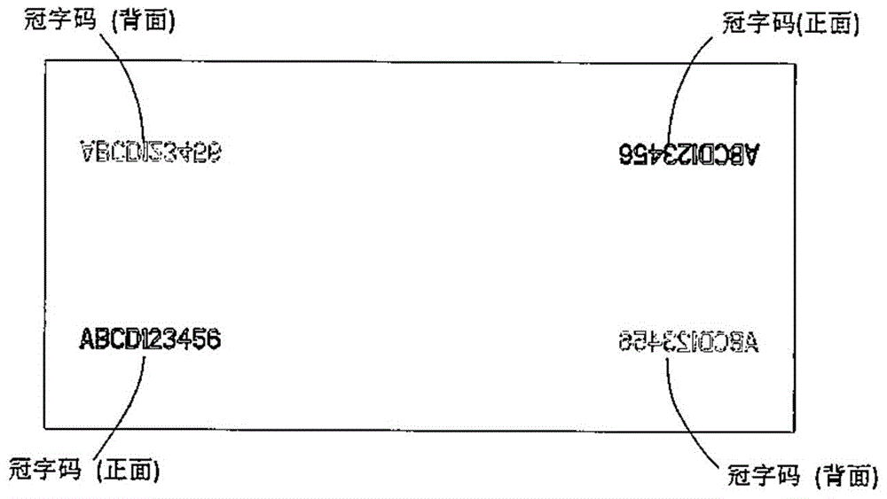 Identification method and device for paper currency prefix code