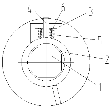 Quickly detachable and connected drill pipe for coal mine