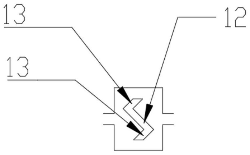 Passive micro-mixer for chemiluminescence detection and use method of passive micro-mixer