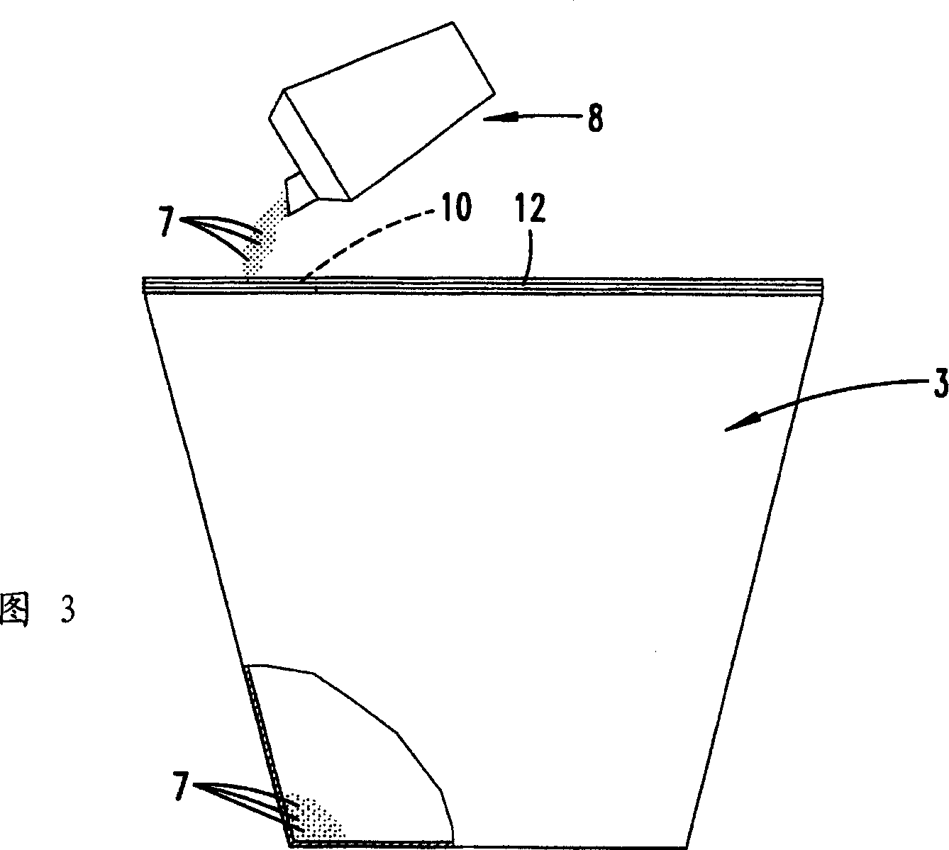 Method for vacuum-cleaning using a hand vacuum cleaner and dust filter or dust collection compartment especially for use in a method of this type