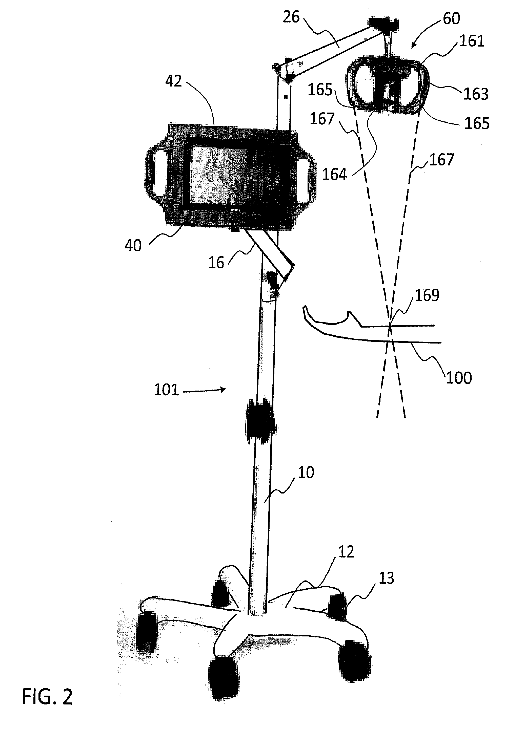 Apparatus and method for imaging vasculature and sub-dermal structures by trans-illuminating nir light