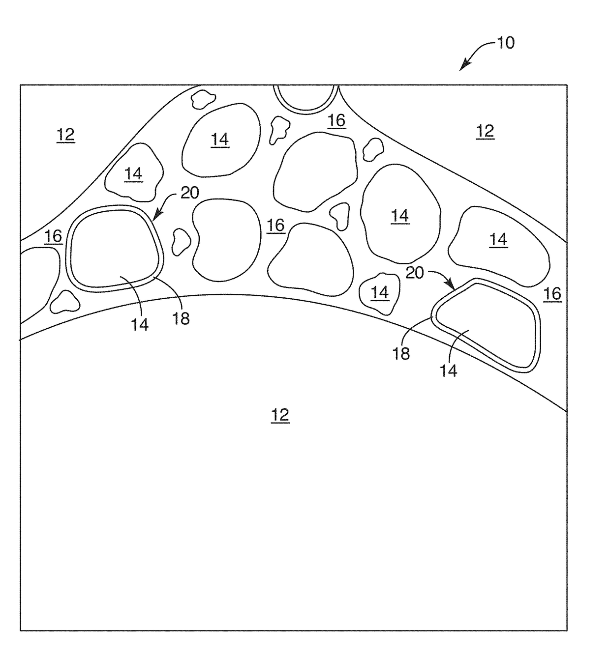 Coated-fine-aggregate, concrete composition and method