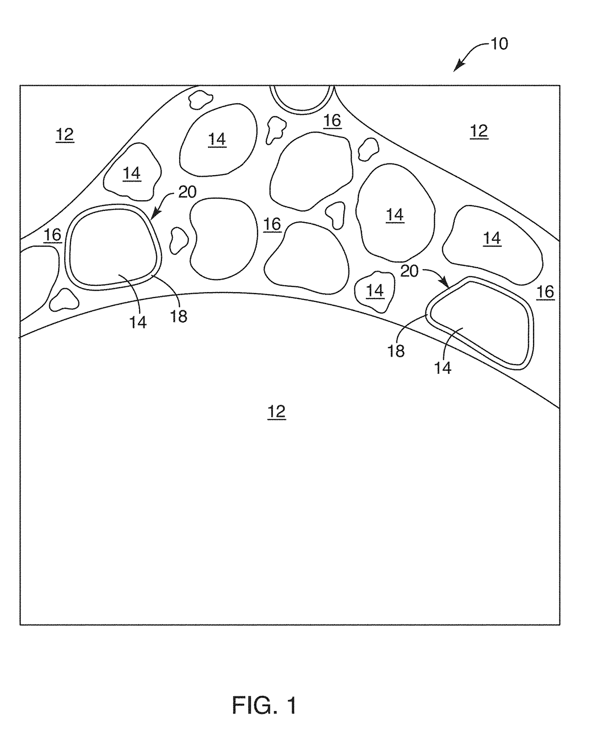 Coated-fine-aggregate, concrete composition and method