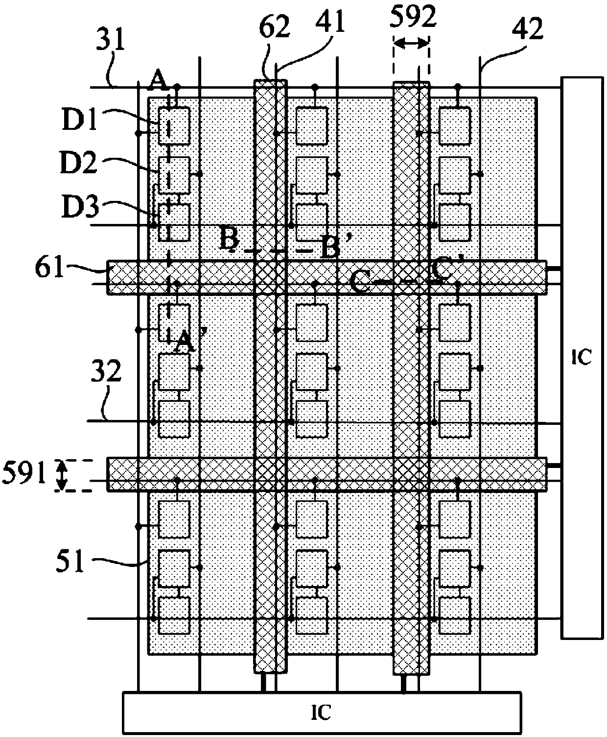 Micro-fluidic base plate, and micro-fluidic structure and driving method thereof