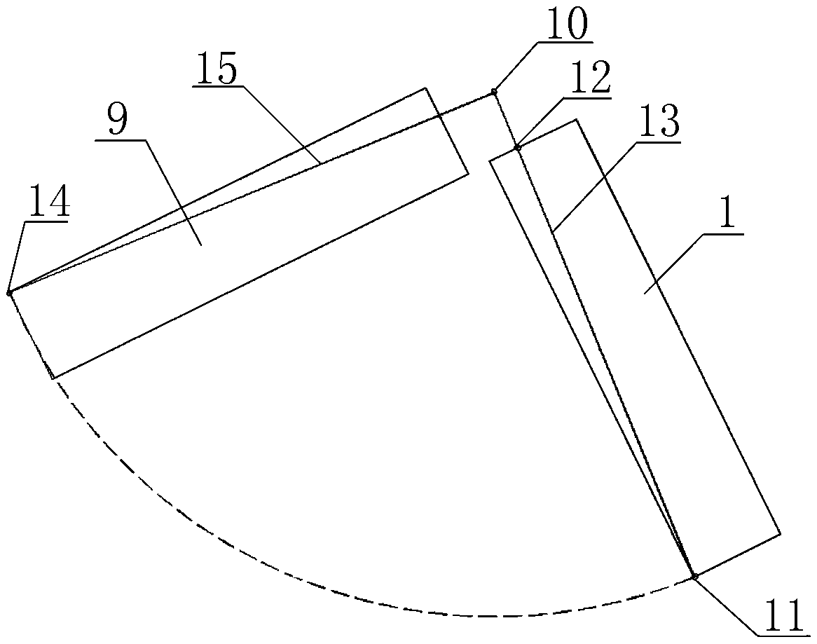 Rotary horizontal-moving system of building and construction method of rotary horizontal-moving system