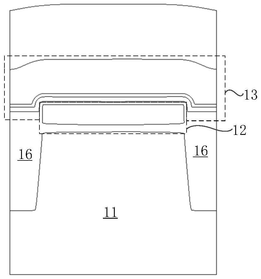 Flash memory device structure and manufacturing method thereof