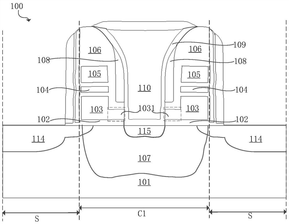 Flash memory device structure and manufacturing method thereof