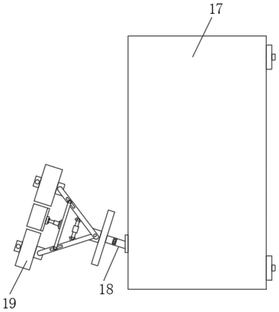 Improved videman method rabbit knee bone joint fixing structure