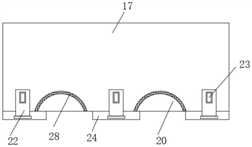 Improved videman method rabbit knee bone joint fixing structure