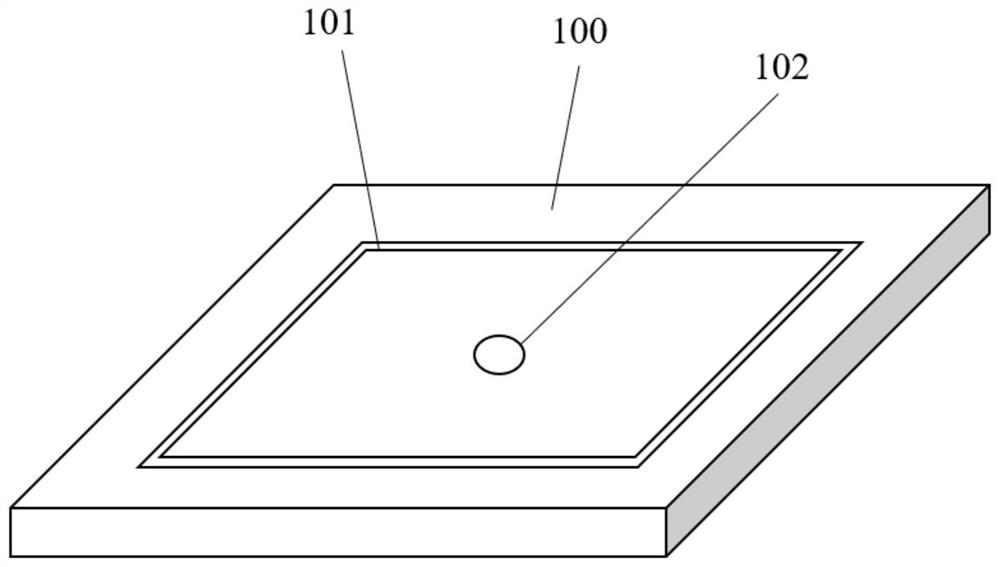 Mass concrete construction device and method in marine environment