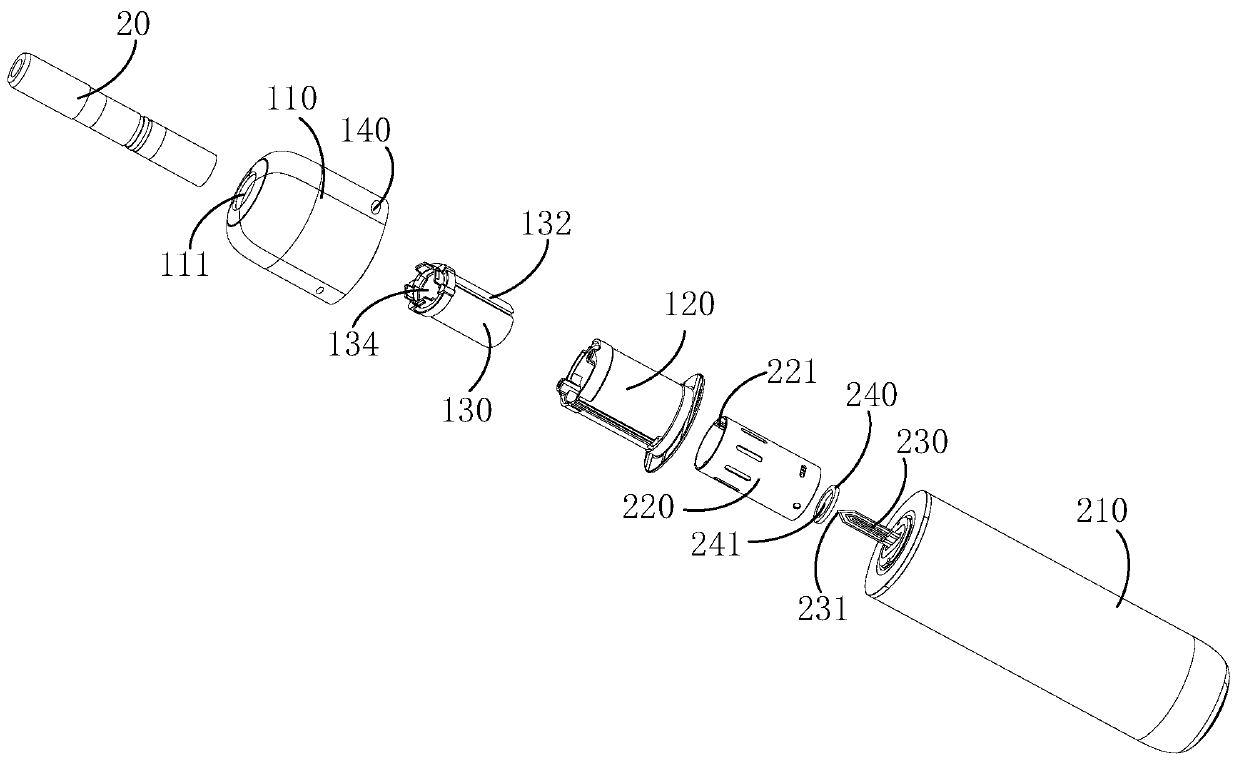 Electronic baking device and heater thereof