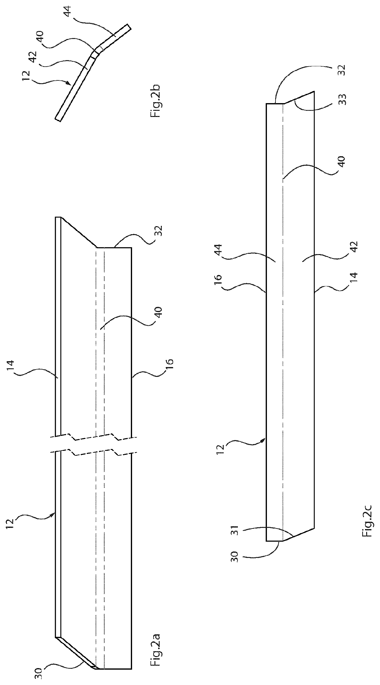 Frameless bullet trap