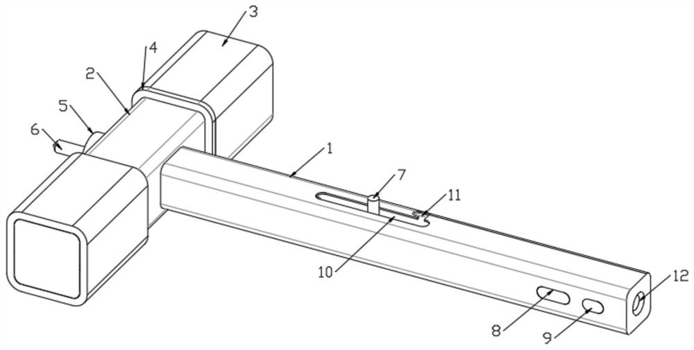 Multifunctional rubber hammer for neurology department