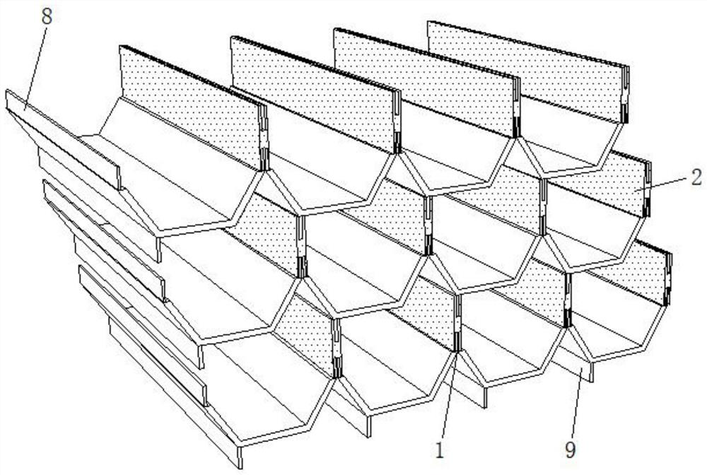 U-shaped inclined tube for inclined tube thickener and splicing method of U-shaped inclined tube