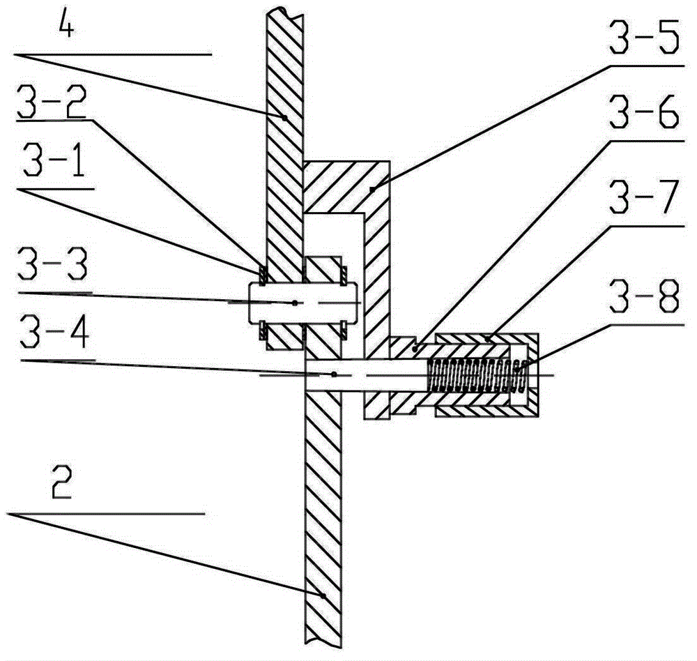 Combined foldable suspension type six-wheel vehicle-mounted mechanism