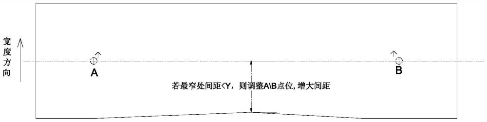 Track mark positioning method