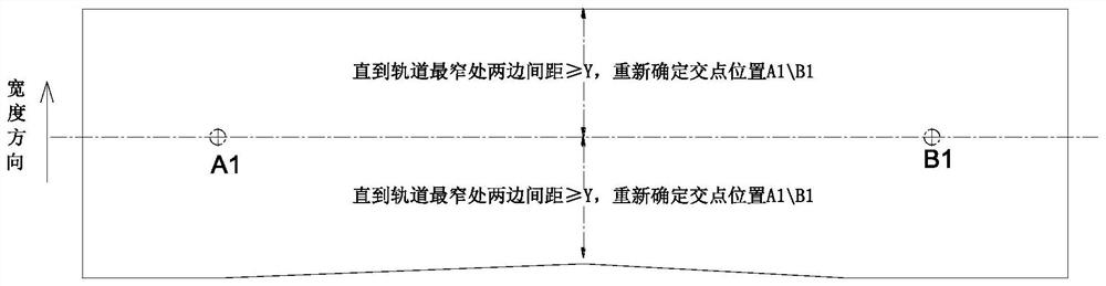 Track mark positioning method