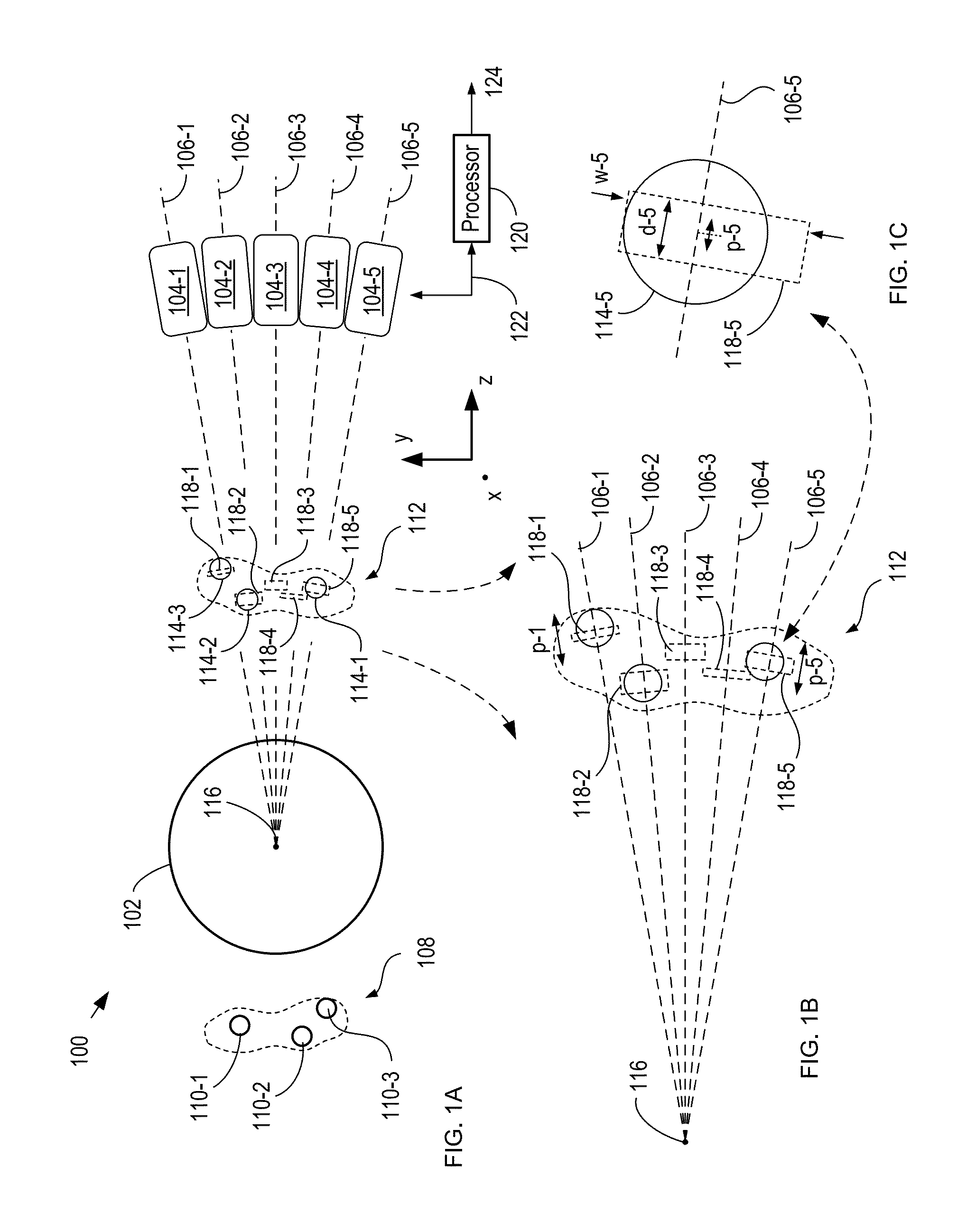 Multiscale optical system having dynamic camera settings