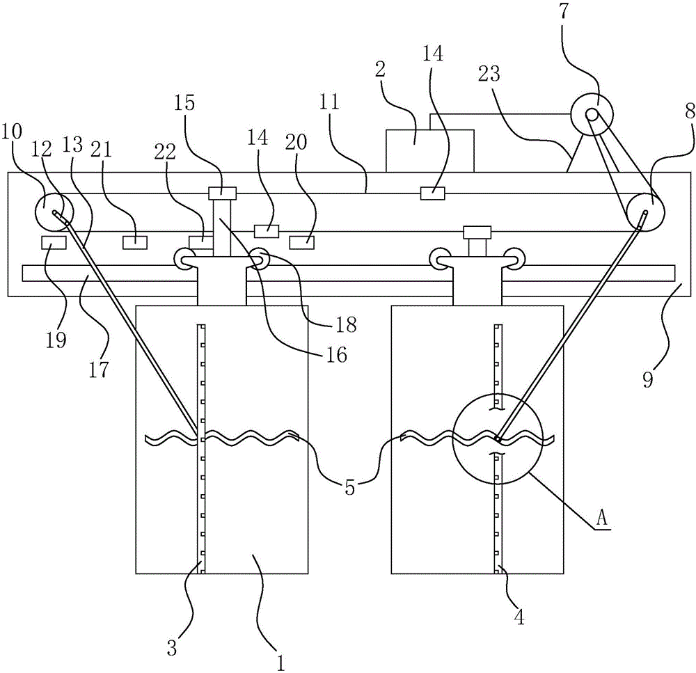 Elevator door safety protection device