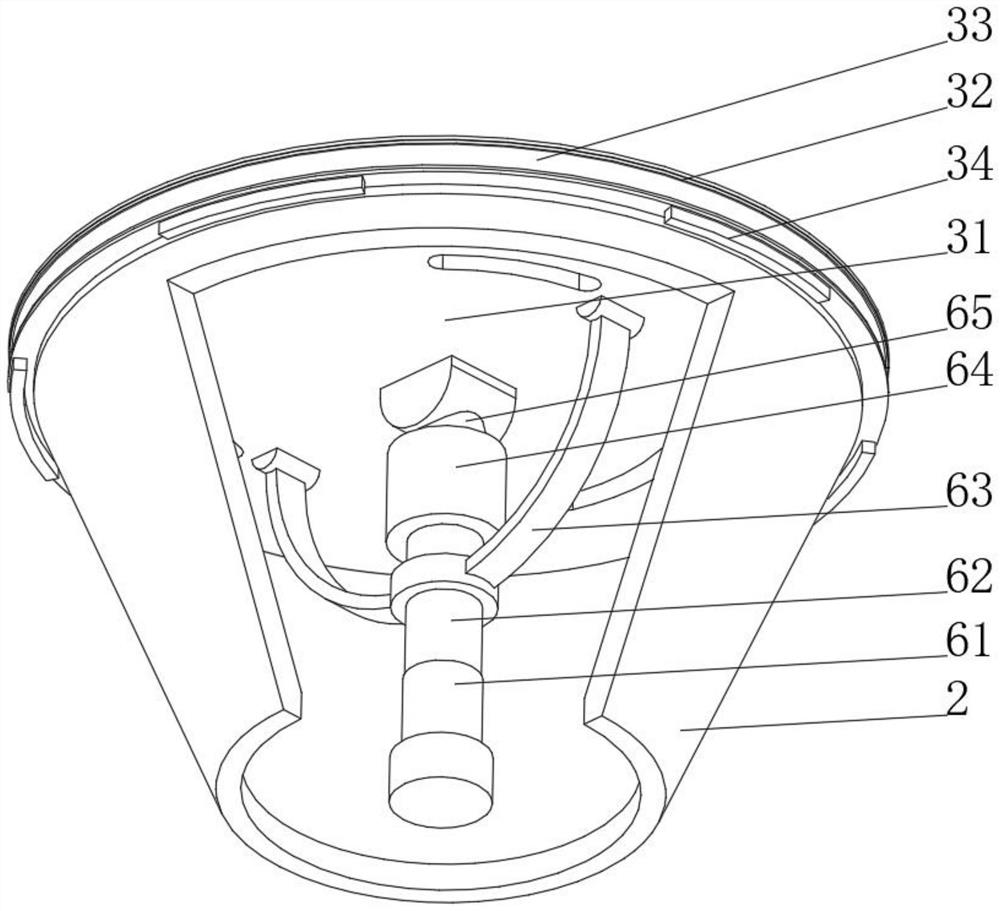 Municipal water conservancy project safety drainage cover with warning function