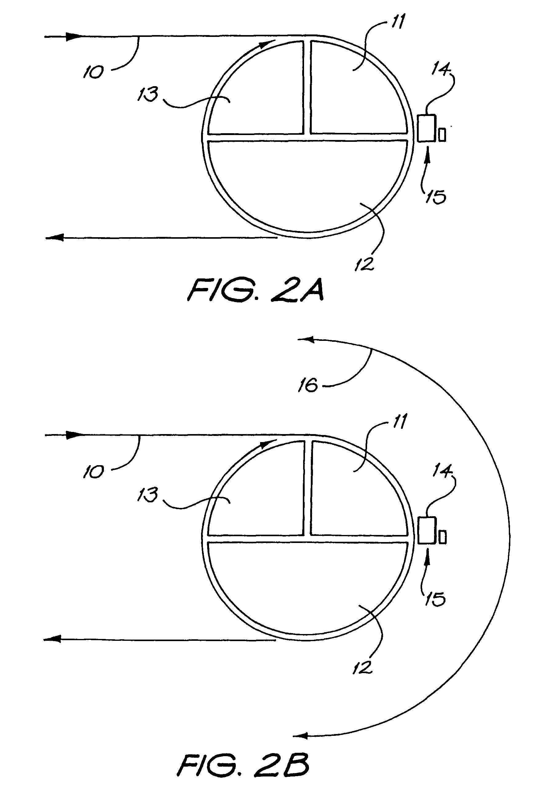 Continuous flow thermal device