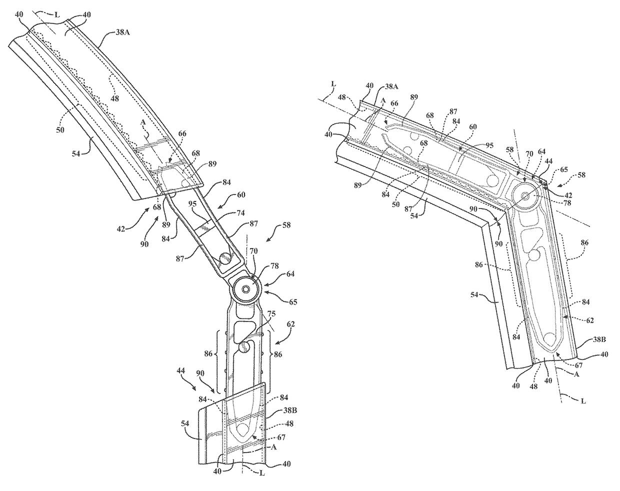 Frame assembly including a cornerlock