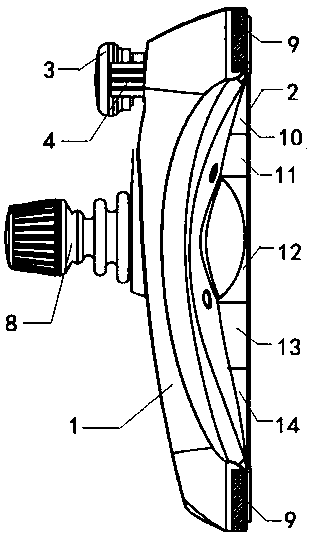 A waterproof joystick controller based on the intelligent anti-collision system of the control equipment