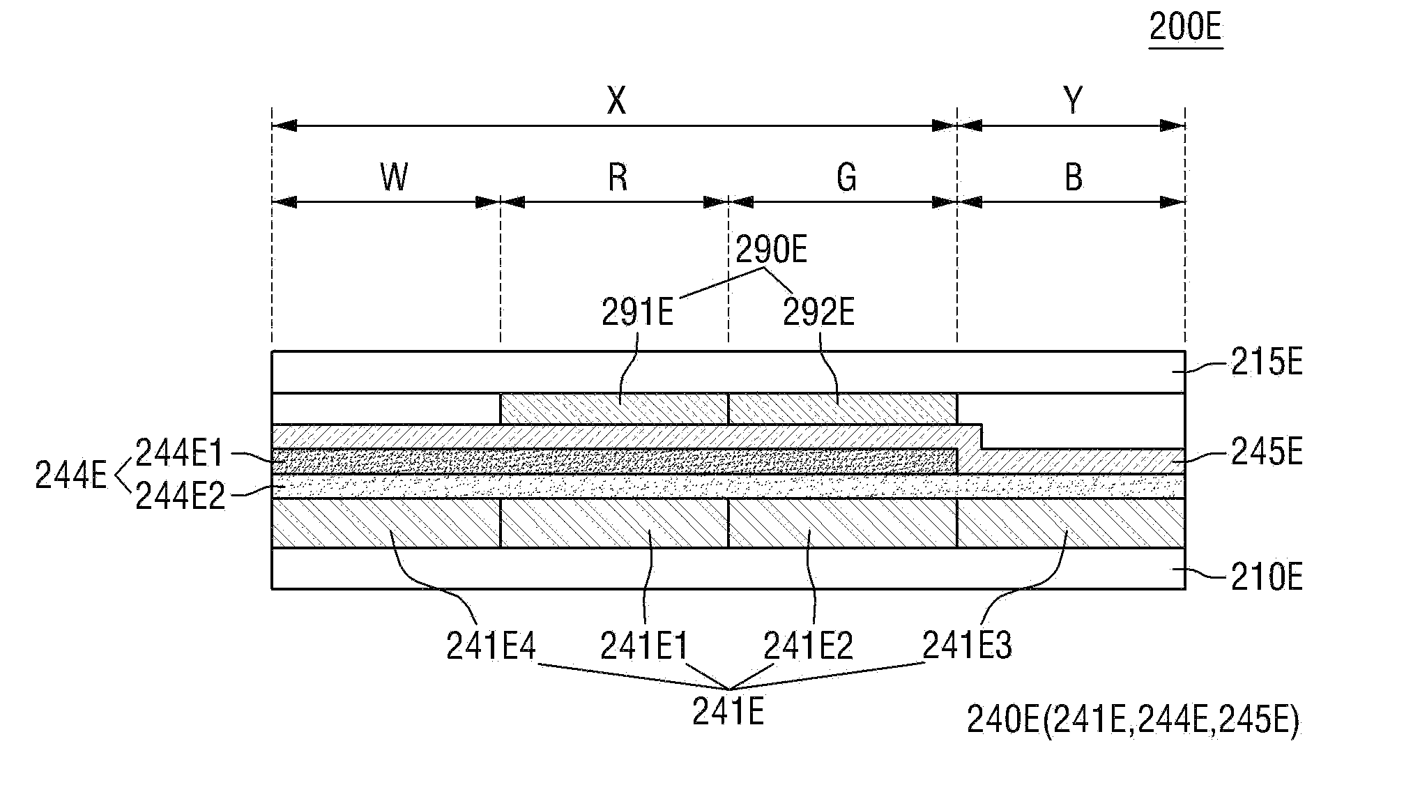 Organic light emitting element, organic light emitting display device, and method of manufacturing the organic light emitting display device