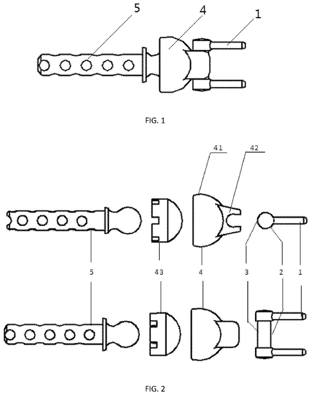 Combined semi-limiting multipolar artificial wrist joint