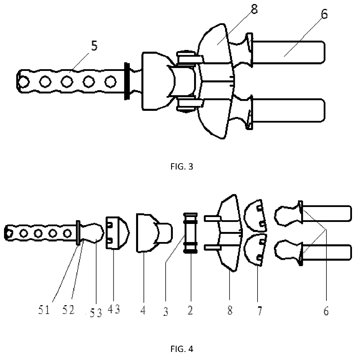 Combined semi-limiting multipolar artificial wrist joint