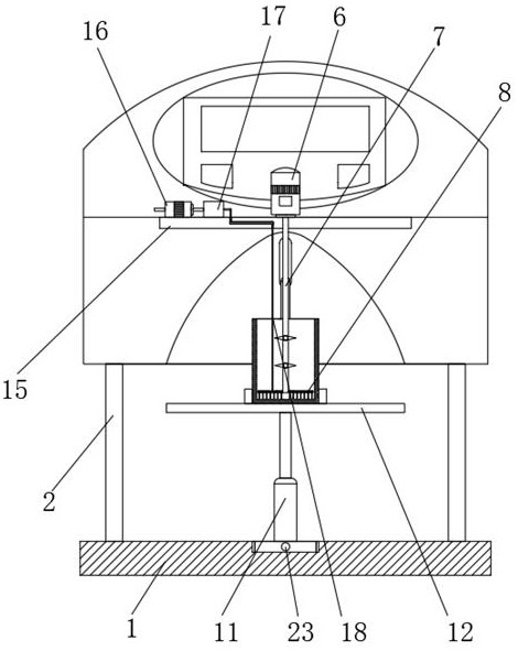 Bean product fat content detection device convenient to sample