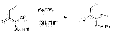 Method for preparing (2S, 3R)-2-benzyloxy-3-pentanol as intermediate of posaconazole