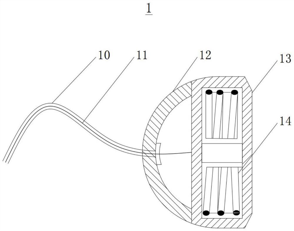 Upper gastrointestinal hemorrhage nursing device and nursing method for digestive system department