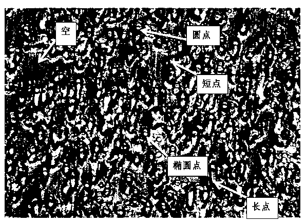 Method and device for processing multi-head laser disordered and textured roller surface