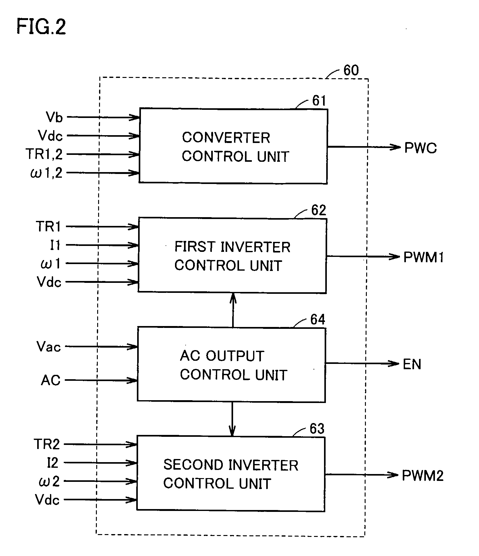 Ac Voltage Output Apparatus and Hybrid Vehicle Including the Same