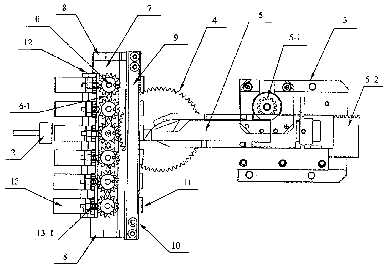 Ring making mechanism of towel embroidery computer embroidery machine