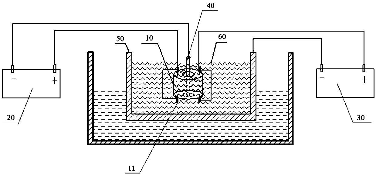 Preparation method of surface modified microporous metal implant