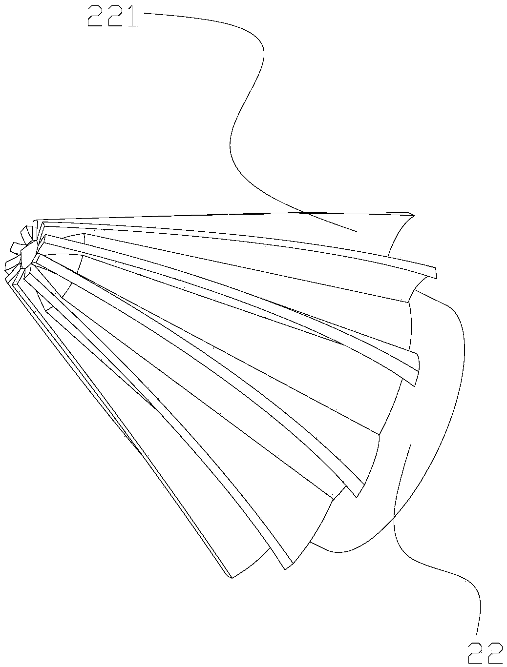 Thread ligating device for anal fistula