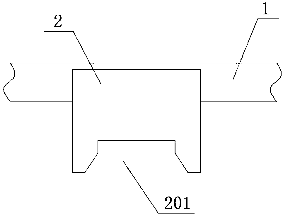 A welding positioning tool for electric car battery bracket