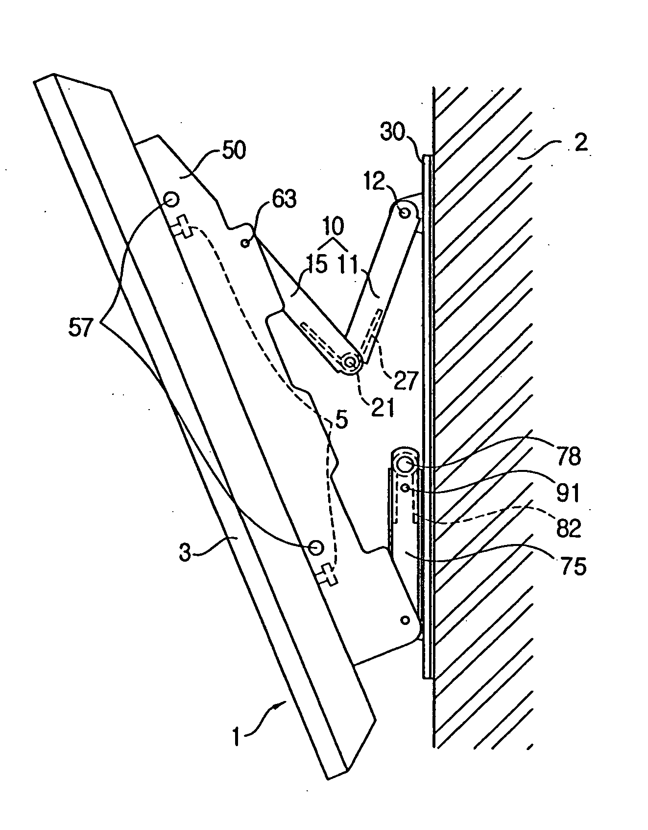 Display and display mounting apparatus